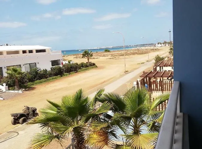 Adult Only Beachfront 2 Bedroom Apartment Santa Maria Airport Pick Up, Aircon, Unlimited Wifi Ideal For Remote Working And Long Stay